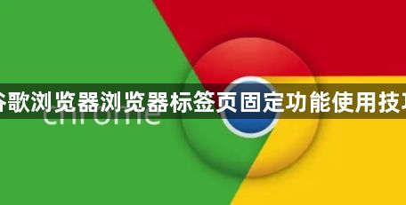 谷歌浏览器浏览器标签页固定功能使用技巧1