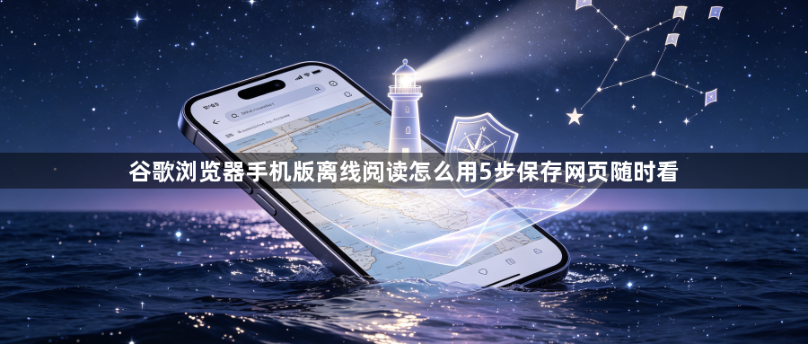 谷歌浏览器手机版离线阅读怎么用5步保存网页随时看1
