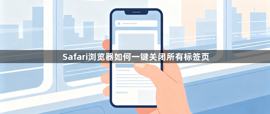 Safari浏览器如何一键关闭所有标签页1