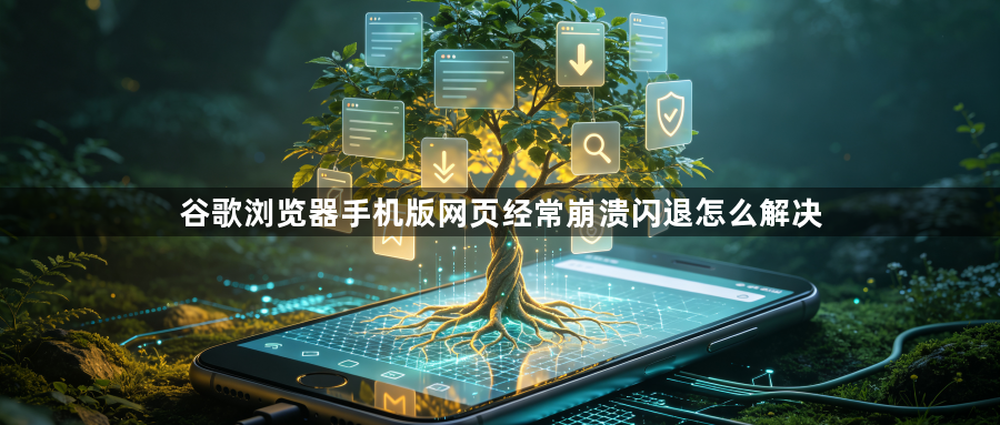 谷歌浏览器手机版网页经常崩溃闪退怎么解决1