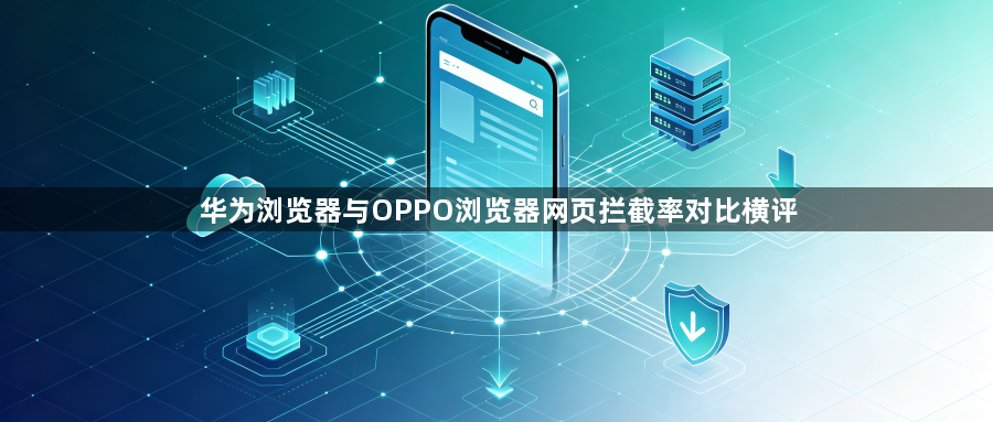 华为浏览器与OPPO浏览器网页拦截率对比横评1