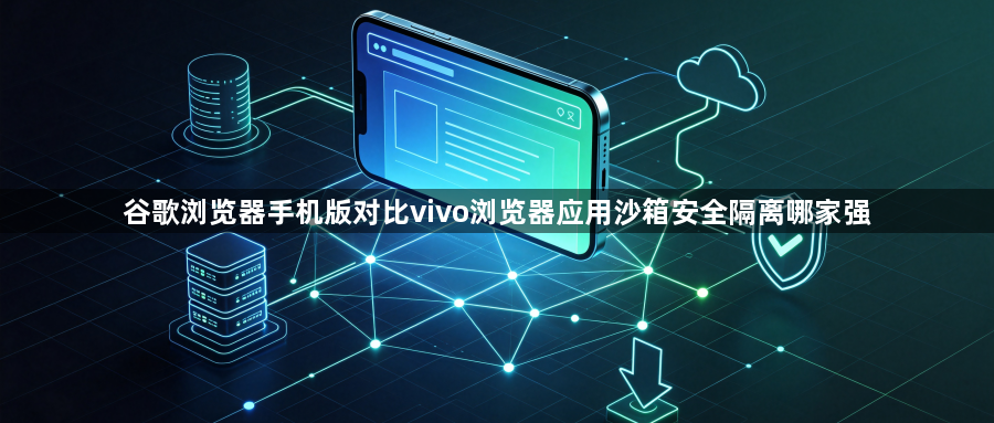 谷歌浏览器手机版对比vivo浏览器应用沙箱安全隔离哪家强1