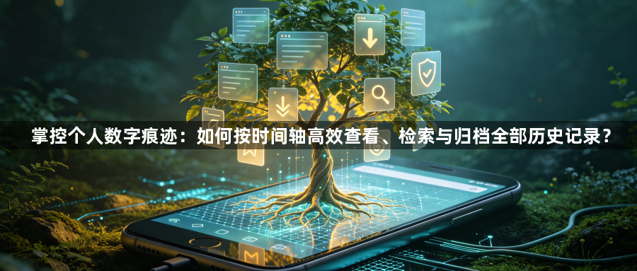 掌控个人数字痕迹：如何按时间轴高效查看、检索与归档全部历史记录？1