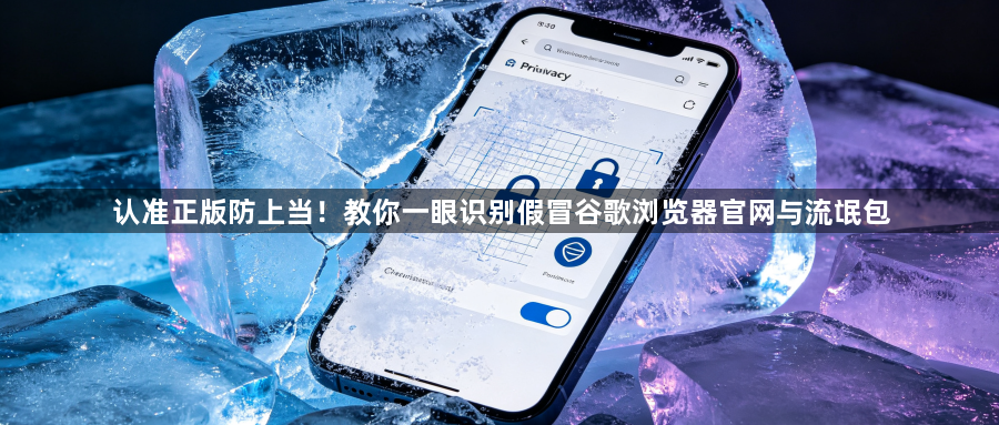 认准正版防上当!教你一眼识别假冒谷歌浏览器官网与流氓包1