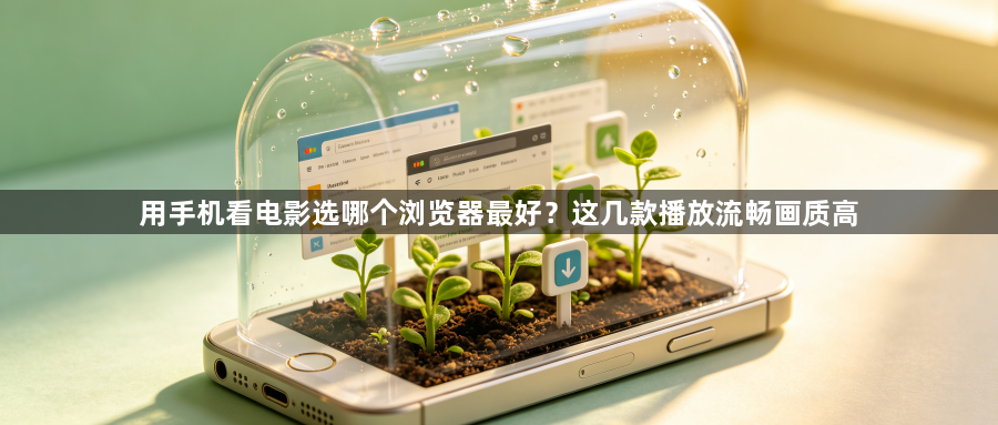 用手机看电影选哪个浏览器最好？这几款播放流畅画质高1